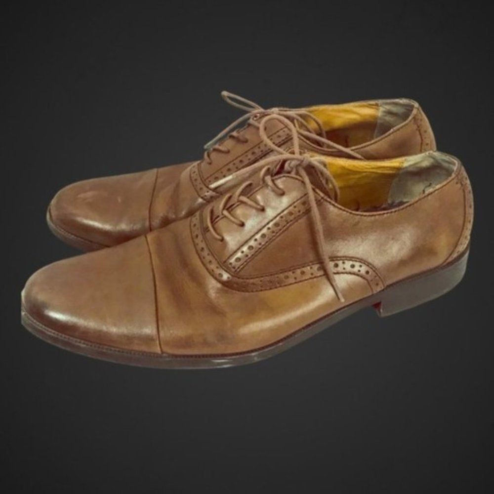 Original Penguin Optip Brown Lace Up Oxfords Y